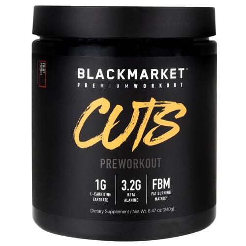 Black Market Labs Cuts Fruit Punch 30 servings - Black Market Labs