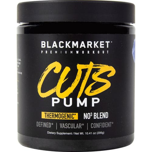 Black Market Labs Cuts Pump Blue Razz 20 ea - Black Market Labs