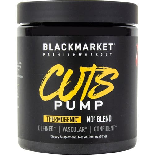 Black Market Labs Cuts Pump Fruit Punch 20 ea - Black Market Labs