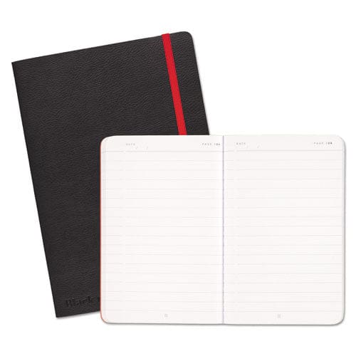 Black n’ Red Flexible Cover Casebound Notebook Scribzee Compatible 1 Subject Wide/legal Rule Black Cover 8.25 X 5.75 71 Sheets - Office -
