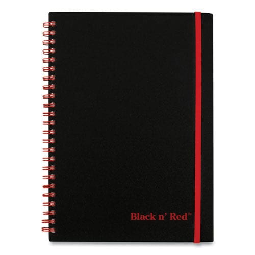 Black n’ Red Flexible Cover Twinwire Notebook Scribzee Compatible 1 Subject Wide/legal Rule Black Cover 8.25 X 5.63 70 Sheets - Office -
