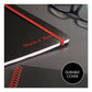Black n’ Red Flexible Cover Twinwire Notebook Scribzee Compatible 1 Subject Wide/legal Rule Black Cover 8.25 X 5.63 70 Sheets - Office -