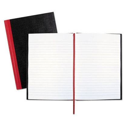 Black n’ Red Hardcover Casebound Notebook Scribzee Compatible 1 Subject Wide/legal Rule Black Cover 8.25 X 5.63 96 Sheets - Office - Black