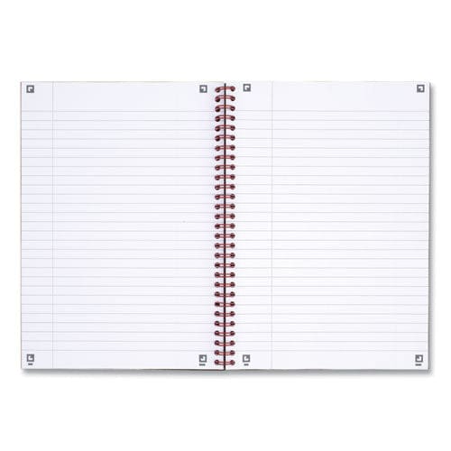 Black n’ Red Hardcover Twinwire Notebook Scribzee Compatible 1 Subject Wide/legal Rule Black Cover 9.88 X 6.88 70 Sheets - Office - Black n’