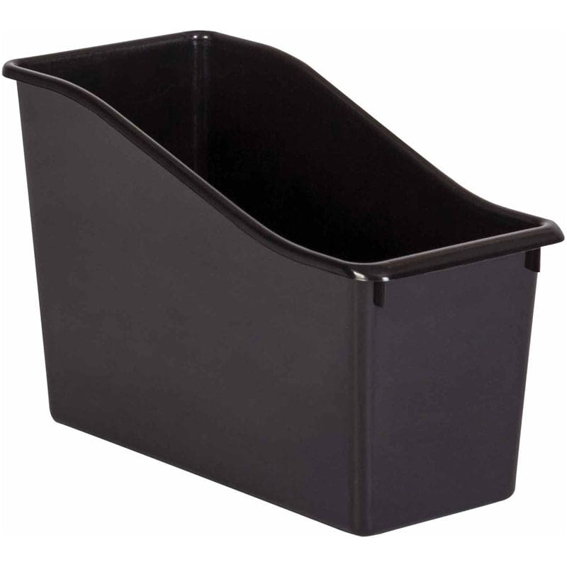 Black Plastic Book Bin (Pack of 10) - Storage Containers - Teacher Created Resources