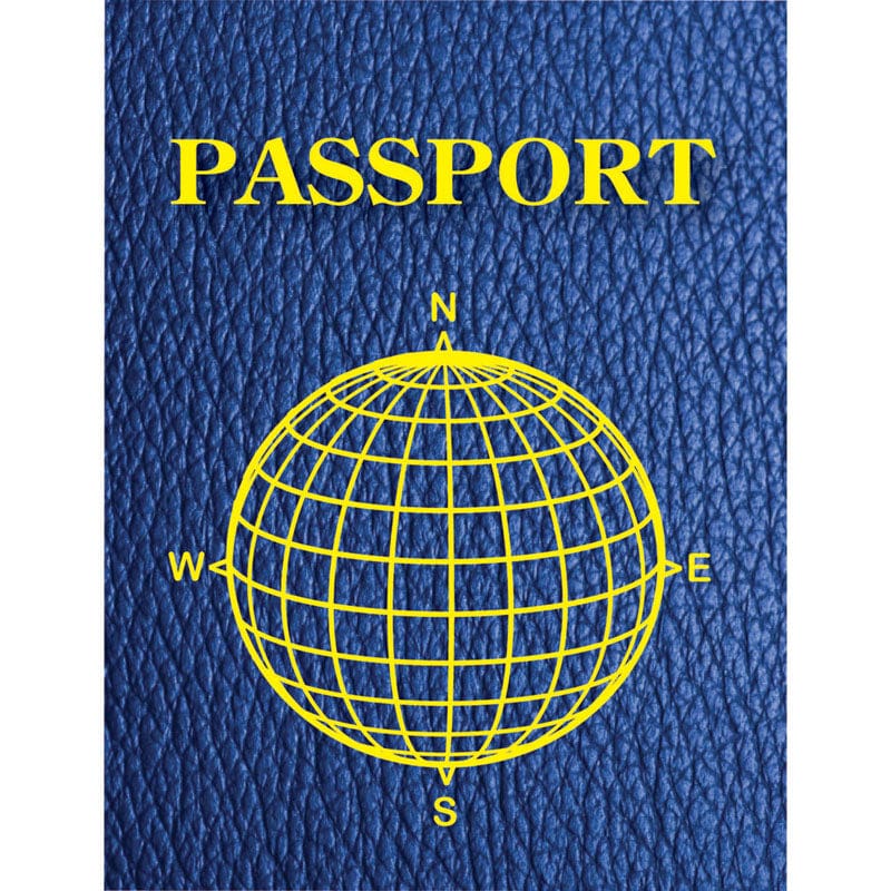 Blank Passports Pack Of 12 (Pack of 6) - Note Books & Pads - Ashley Productions
