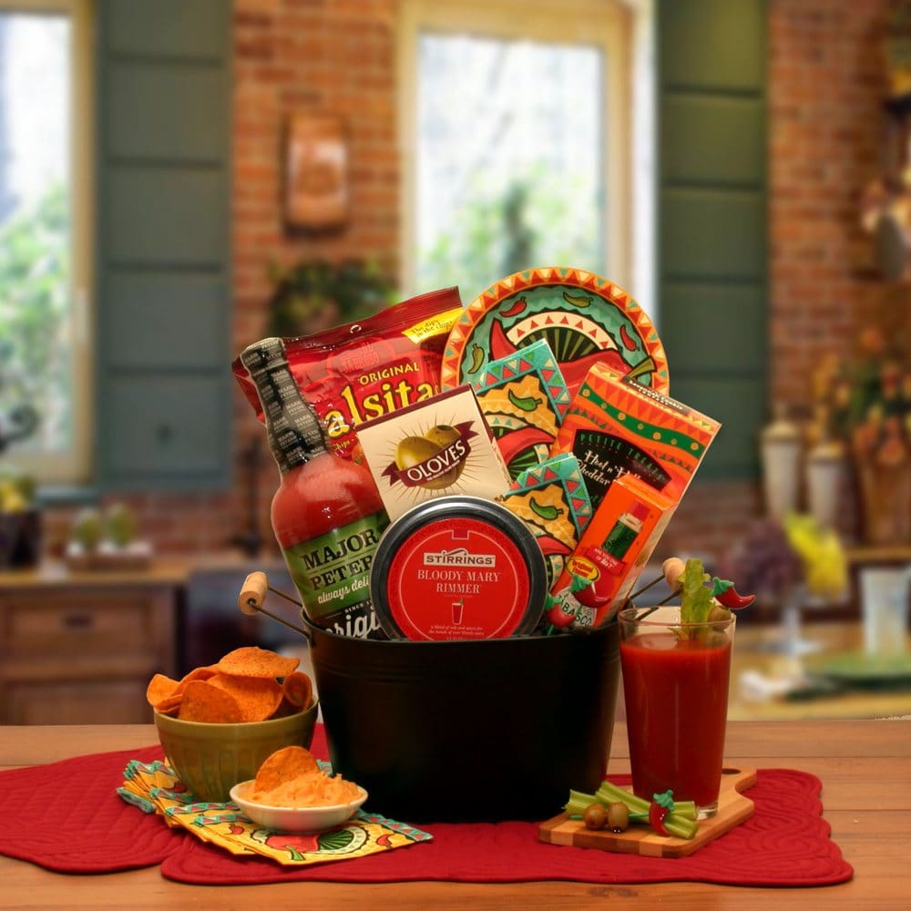 Bloody Mary Mixer Gift Basket - Gift Baskets - Bloody Mary