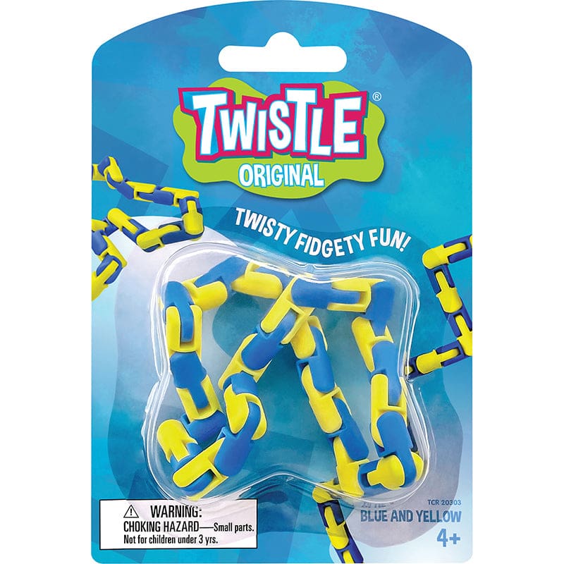 Blue And Yellow Twistle Original (Pack of 10) - Novelty - Teacher Created Resources