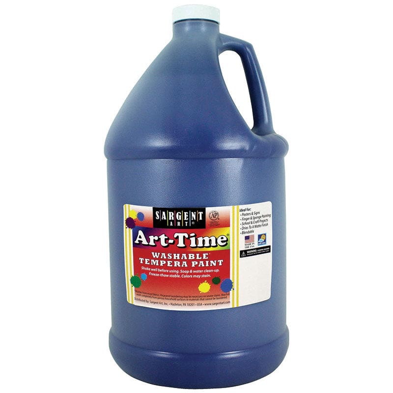 Blue Art-Time Washable Paint Gallon (Pack of 2) - Paint - Sargent Art Inc.