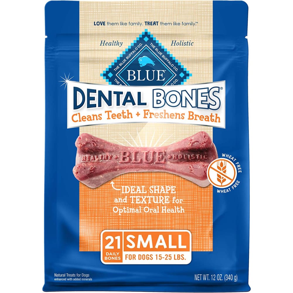 Blue Buffalo Dental Bones Small 12oz. - Pet Supplies - Blue Buffalo
