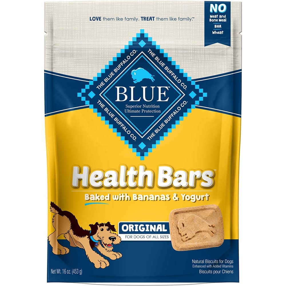 Blue Buffalo Health Bar Banana Yogurt 16oz. - Pet Supplies - Blue Buffalo