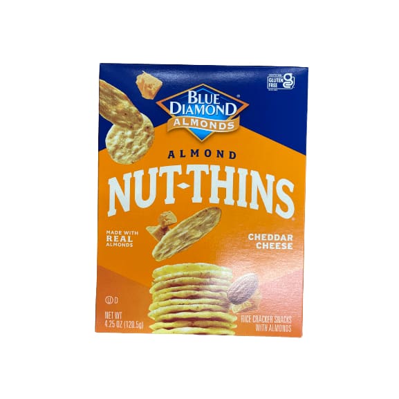 Blue Diamond Blue Diamond Almond Nut-Thins Crackers, Multiple Choice Flavor, 4.25 oz.