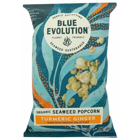 BLUE EVOLUTION Blue Evolution Popcorn Turmeric Ginger, 3.5 Oz