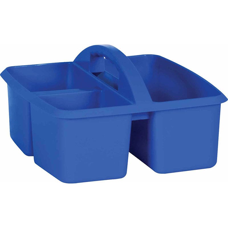 Blue Plastic Storage Caddy (Pack of 10) - Storage Containers - Teacher Created Resources