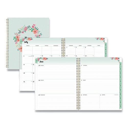 Blue Sky 2021-2022 Academic Year Weekly & Monthly Planner 8.5 x 11 Frosted - General - BLUE SKY