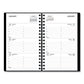 Blue Sky Aligned Weekly Contacts Planner 6 X 3.5 Black Cover 12-month (jan To Dec): 2023 - School Supplies - Blue Sky®