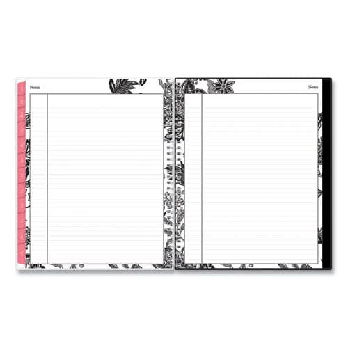 Blue Sky Analeis Create-your-own Cover Weekly/monthly Planner Floral Artwork 11 X 8.5 White/black/coral 12-month (jan-dec): 2023 - School
