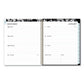Blue Sky Baccara Dark Create-your-own Cover Weekly/monthly Planner Floral 11 X 8.5 Gray/black/gold Cover 12-month (jan-dec): 2023 - School