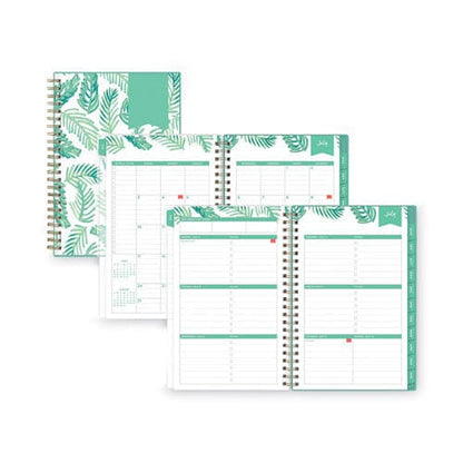 Blue Sky Day Designer Academic Year Weekly/monthly Frosted Planner Palms Artwork 8 X 5 12-month (july-june): 2022-2023 - School Supplies -