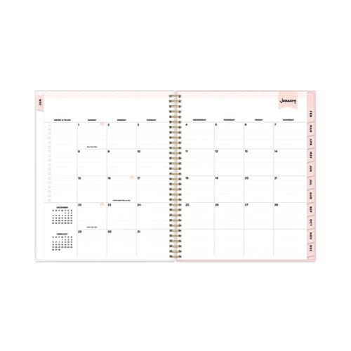 Blue Sky Day Designer Coming Up Roses Create-your-own Cover Weekly/monthly Planner 11 X 8.5 12-month (jan To Dec): 2023 - School Supplies -