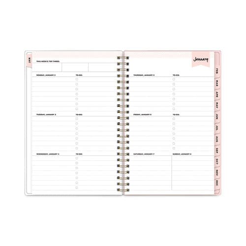 Blue Sky Day Designer Coming Up Roses Create-your-own Cover Weekly/monthly Planner 8 X 5 12-month (jan To Dec): 2023 - School Supplies -
