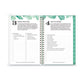 Blue Sky Day Designer Palms Weekly/monthly Planner Palms Artwork 8 X 5 Green/white Cover 12-month (jan To Dec): 2023 - School Supplies -