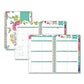 Blue Sky Day Designer Peyton Create-your-own Cover Weekly/monthly Planner Floral Artwork 8 X 5 White 12-month (jan-dec): 2023 - School