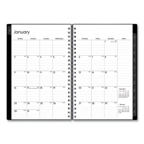 Blue Sky Enterprise Weekly/monthly Planner Enterprise Formatting 8 X 5 Black Cover 12-month (jan To Dec): 2023 - School Supplies - Blue Sky®
