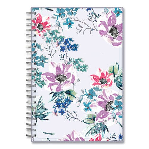 Blue Sky Laila Create-your-own Cover Weekly/monthly Planner Wildflower Artwork 8 X 5 Purple/blue/pink 12-month (jan-dec): 2023 - School