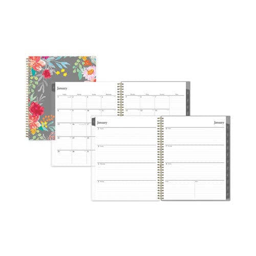Blue Sky Sophie Frosted Weekly/monthly Planner Sophie Floral Artwork 11 X 8.5 Multicolor Cover 12-month (jan To Dec): 2023 - School Supplies