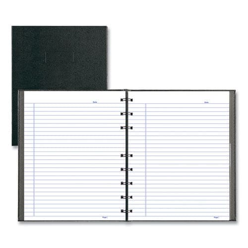 Blueline Notepro Notebook 1 Subject Narrow Rule Black Cover 9.25 X 7.25 75 Sheets - Office - Blueline®