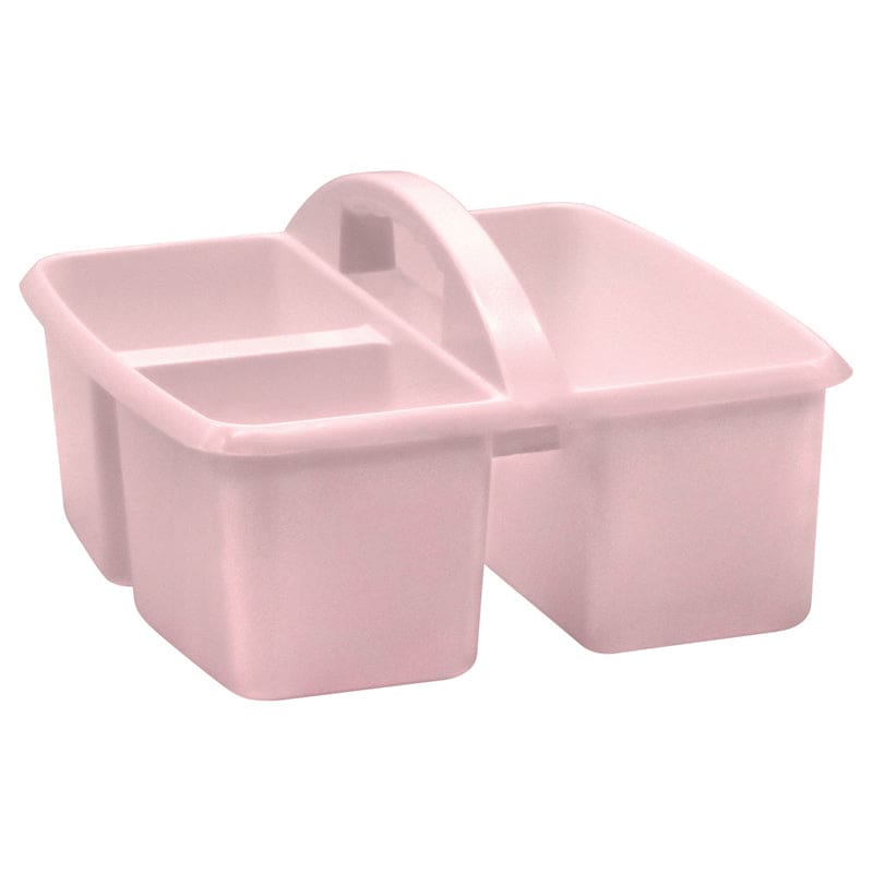 Blush Plastic Storage Caddy (Pack of 10) - Storage Containers - Teacher Created Resources