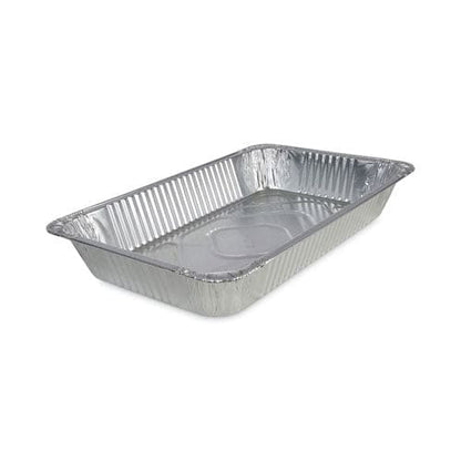 Boardwalk Aluminum Steam Table Pans Full-size Deep 3.19 Deep 12.81 X 20.75 50/carton - Food Service - Boardwalk®