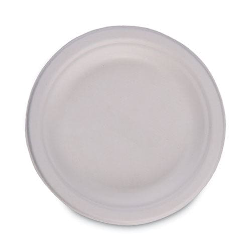 Boardwalk Bagasse Dinnerware Plate 6 Dia White 1,000/carton - Food Service - Boardwalk®