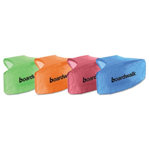 Boardwalk Bowl Clip Mango Scent Orange 12/box - Janitorial & Sanitation - Boardwalk®