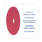 Boardwalk Buffing Floor Pads 19 Diameter Red 5/carton - Janitorial & Sanitation - Boardwalk®
