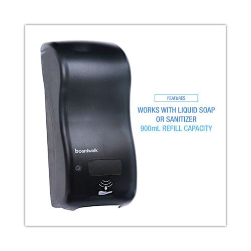 Boardwalk Bulk Fill Foam Soap Dispenser With Key Lock 900 Ml 5.25 X 4 X 12 Black Pearl - Janitorial & Sanitation - Boardwalk®