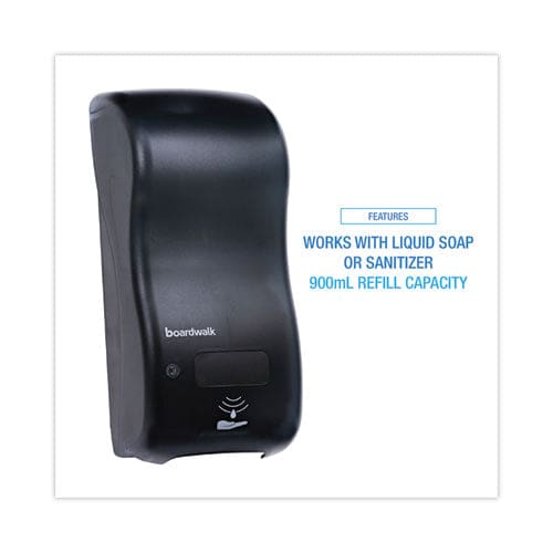 Boardwalk Bulk Fill Soap Dispenser 900 Ml 5.5 X 4 X 12 Black - Janitorial & Sanitation - Boardwalk®