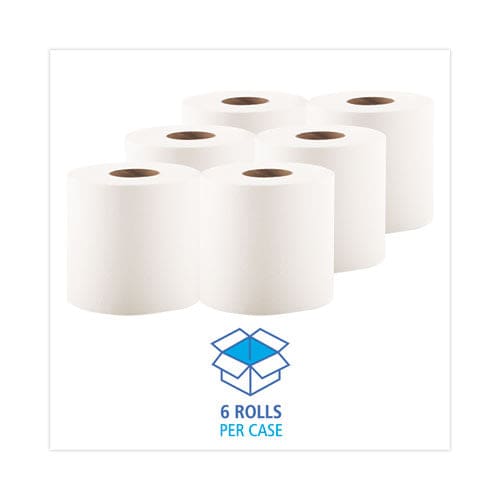 Boardwalk Center-pull Hand Towels 2-ply Perforated 7.87 X 10 White 600/roll 6 Rolls/carton - Janitorial & Sanitation - Boardwalk®