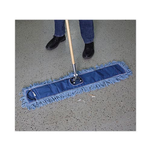 Boardwalk Clip-on Dust Mop Frame 36w X 5d Zinc Plated - Janitorial & Sanitation - Boardwalk®