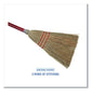 Boardwalk Corn Fiber Lobby/toy Broom Corn Fiber Bristles 39 Overall Length Red 12/carton - Janitorial & Sanitation - Boardwalk®