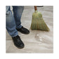 Boardwalk Corn/fiber Brooms Corn/synthetic Fiber Bristles 60 Overall Length Gray/natural 6/carton - Janitorial & Sanitation - Boardwalk®