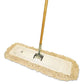 Boardwalk Cotton Dry Mopping Kit 24 X 5 Natural Cotton Head 60 Natural Wood Handle - Janitorial & Sanitation - Boardwalk®