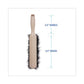 Boardwalk Counter Brush Black Tampico Bristles 4.5 Brush 3.5 Tan Plastic Handle - Janitorial & Sanitation - Boardwalk®