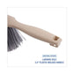 Boardwalk Counter Brush Gray Flagged Polypropylene Bristles 4.5 Brush 3.5 Tan Plastic Handle - Janitorial & Sanitation - Boardwalk®