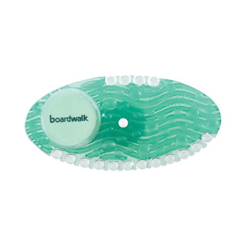Boardwalk Curve Air Freshener Cucumber Melon Solid Green 10/box - Janitorial & Sanitation - Boardwalk®