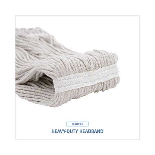 Boardwalk Cut-end Wet Mop Head Cotton No. 32 White - Janitorial & Sanitation - Boardwalk®