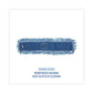 Boardwalk Dust Mop Head Cotton/synthetic Blend 36 X 5 Looped-end Blue - Janitorial & Sanitation - Boardwalk®