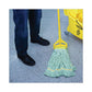Boardwalk Ecomop Looped-end Mop Head Recycled Fibers Large Size Green 12/carton - Janitorial & Sanitation - Boardwalk®