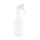 Boardwalk Embossed Spray Bottle 24 Oz Clear 24/carton - Janitorial & Sanitation - Boardwalk®